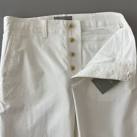 NWT Everlane The Lightweight Relaxed Chino in Bone Size 10 - Picture 6 of 11